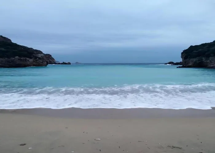 In Paleokastrites With Swimming Pool Near Beaches Lejlighed *